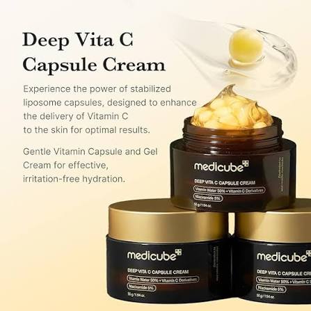 MEDICUBE DEEP VITA C CAPSULE CREAM 55G