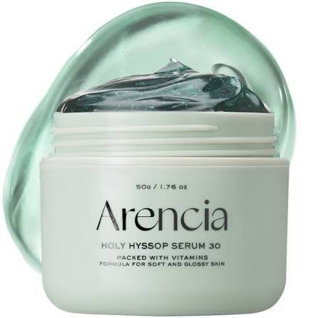 ARENCIA HOLY HYSSOP SERUM 30 – VITAMIN-RICH HYDRATING SERUM FOR SOFT & GLOWING SKIN (50G)