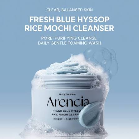 ARENCIA BLUE HYSSOP RICE MOCHI CLEANSER