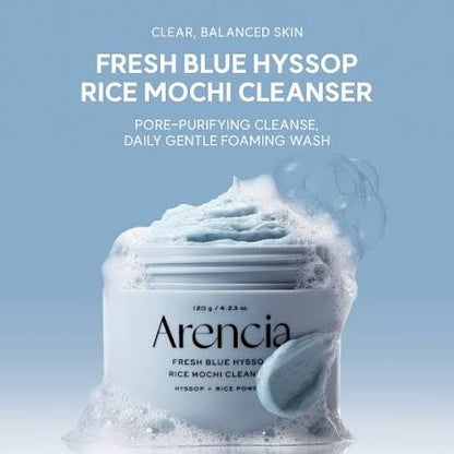 ARENCIA BLUE HYSSOP RICE MOCHI CLEANSER
