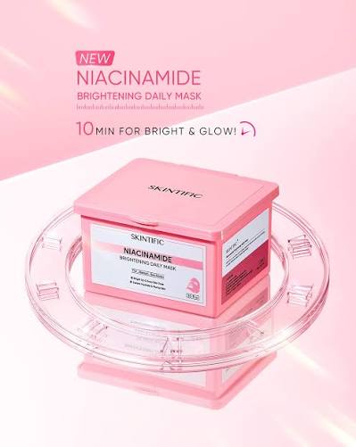 SKINTIFIC NIACINAMIDE BRIGHTENING DAILY QUICK MASK (30PCS)