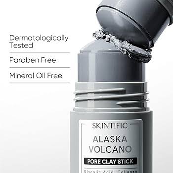SKINTIFIC ALASKA VOLCANO PORE CLAY STICK