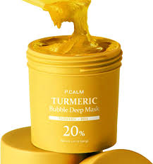 P.CALM TURMERIC BUBBLE DEEP MASK 90G