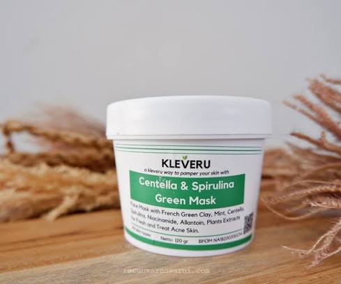 KLEVERU CENTELLA & SPIRULINA GREEN MASK