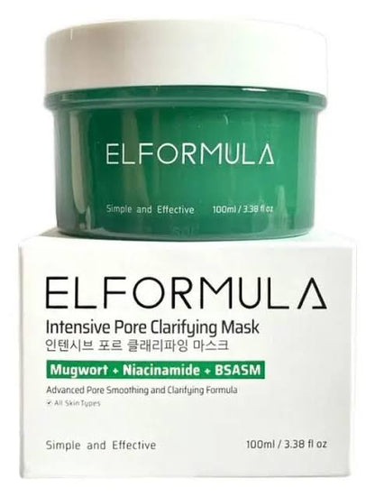 ELFORMULA INTENSIVE PORE CLARIFYING MUGWORT MASK 100G