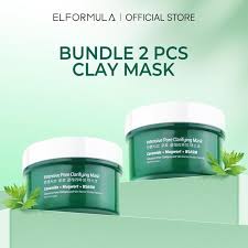 ELFORMULA INTENSIVE PORE CLARIFYING MUGWORT MASK 100G