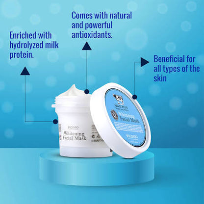 milk facial mask