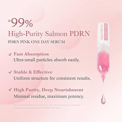 MEDICUBE SALMON DNA PDRN PINK ONE DAY SERUM 1.5 ML