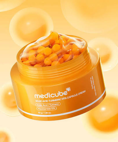 MEDICUBE CAPSULE KOJIC ACID & TURMERIC CREAM