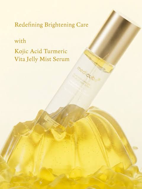 MEDICUBE JELLY MIST  KOJIC ACID TURMERIC SERUM