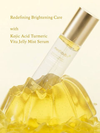 MEDICUBE JELLY MIST  KOJIC ACID TURMERIC SERUM