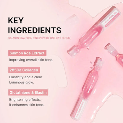MEDICUBE SALMON DNA PDRN PINK ONE DAY SERUM 1.5 ML