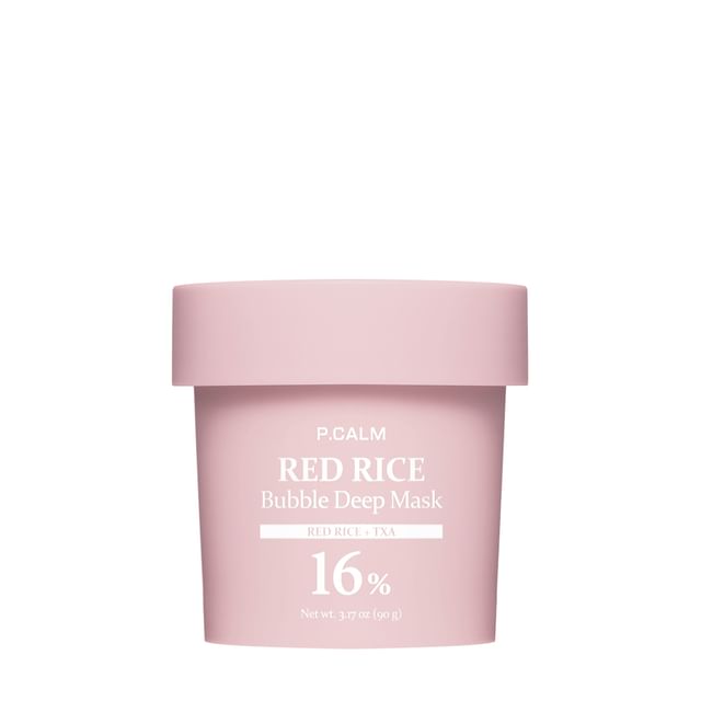 P.CALM RED RICE BUBBLE DEEP MASK 90G