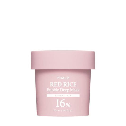 P.CALM RED RICE BUBBLE DEEP MASK 90G