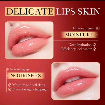 Cherry Collagen Wrinkle Reduction Tender Lip Mask 20pcs | Hydrating & Plumping Lip Mask
