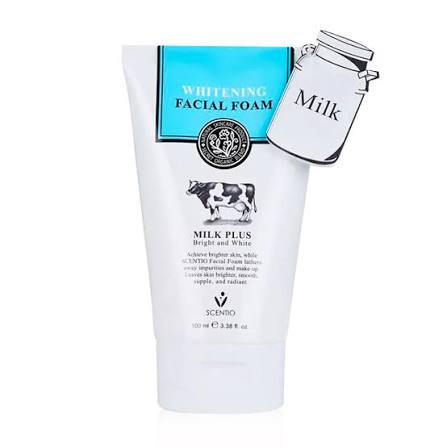 SCENTIO Milk Plus Whitening Q10 Facial Foam 100ml

SCENTIO Milk Plus Facial Foam

SCENTIO Milk Whitening Face Wash

Milk Plus Bright and White Facial Cleanser

Scentio Milk Facial Foam